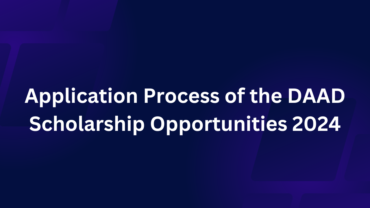 DAAD Scholarship opportunities