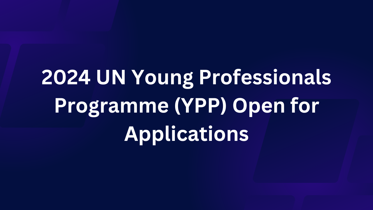 UN Young Professionals Programme (YPP)