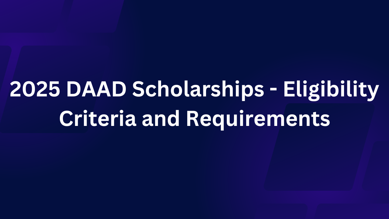 DAAD Scholarships