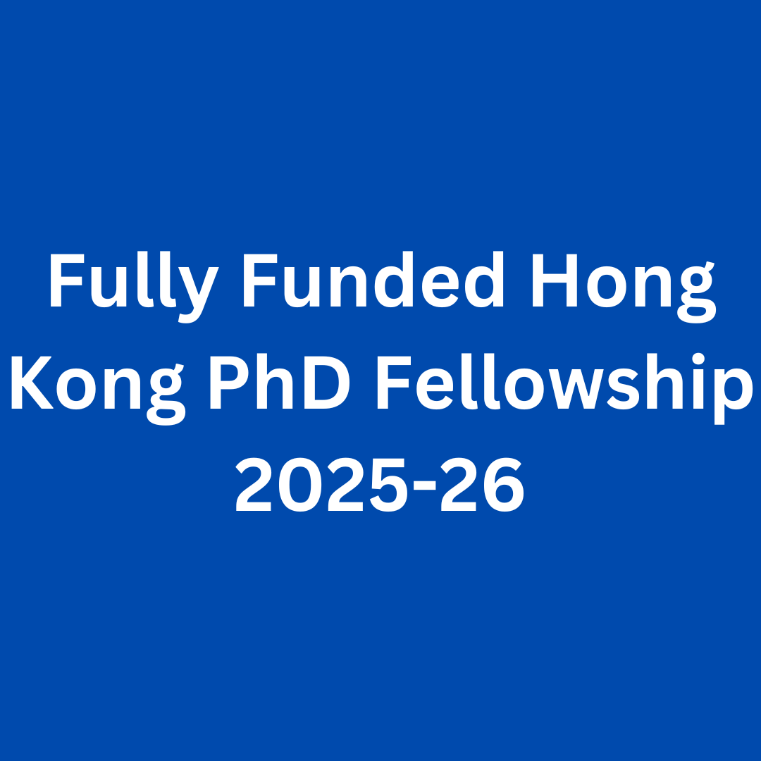 Hong Kong PhD Fellowship